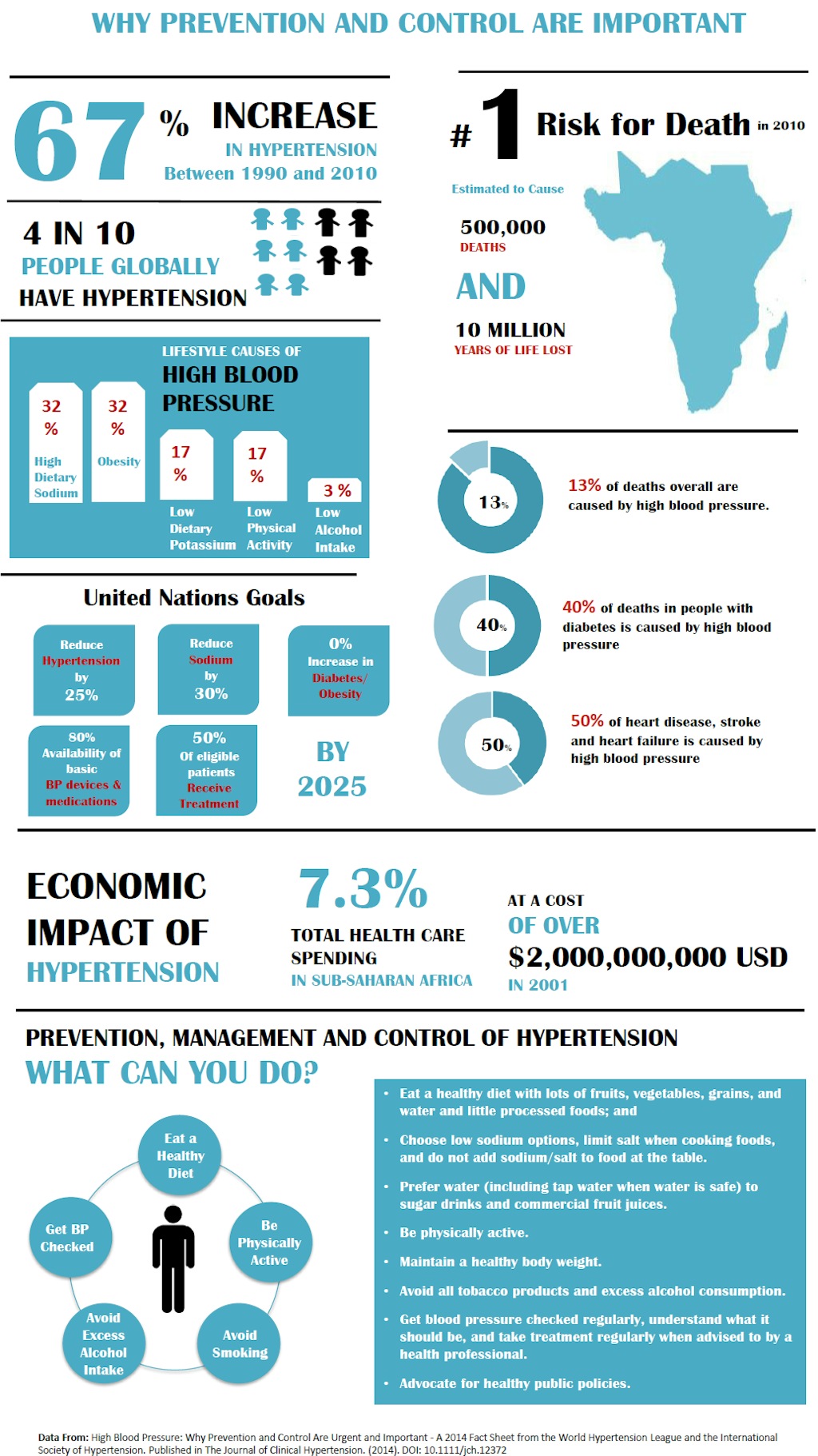 Hypertension Infographic